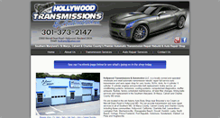 Desktop Screenshot of hollywoodtransmissions.com